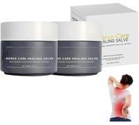 Elycura-Nerves Cream Crème professionnelle pour les articulations pour le soulagement, le soin des nerfs, le soulagement efficace du dos, du cou, des mains et des genoux (2 pièces)