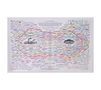 Elydiva 1 PCS Poster de Guérison Web comme Indiqué sur la Photo Tissu Affiche Chart Remèdes Naturels Toile Murale Art Horizontal Impression Posters de Santé Mentale