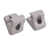 Elydiva 2 PièCes 8523505100OM Retenue Pare-Soleil Clips Support Gris pour I20 2008-2015 85235-05100OM Accessoires IntéRieurs