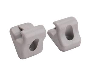 Elydiva 2 PièCes 8523505100OM Retenue Pare-Soleil Clips Support Gris pour I20 2008-2015 85235-05100OM Accessoires IntéRieurs