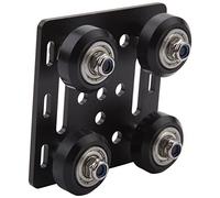 Elydiva Accessoires D'Imprimante 3D pour V Slot EuropéEnne 2020 Poulie de Profil en Aluminium V-Slot Construire Plaque de Portique