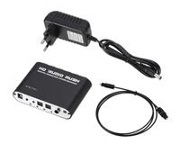 Elydiva Convertisseur Audio AC3 Stéréo Numérique vers Analogique 5.1 Canaux Optique SPDIF Coaxial AUX 3.5Mm vers 6RCA Accessoires de Décodeur Prise UE