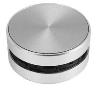 Elydiva Le Mini Haut-Parleur Bluetooth Portable Transforme n'importe Quoi en Haut-Parleur sans avec Conduction Osseuse et Vibration par Induction (Argent)