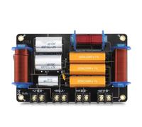 Elydiva Séparateur de Haut-Parleur Professionnel à Trois Voies Haute Puissance 800W, Filtre de Crossover Audio 900Hz/3600Hz, 3 Unités pour Scène et Home Cinéma.