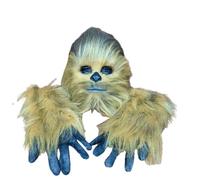 eLymwoo Chewbacca Masque de singe en latex flexible pour déguisement d'Halloween (1 masque + 1 paire de gants)