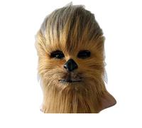 eLymwoo Masque de singe Cosplay Chewbacca Halloween Masque Doux Adulte