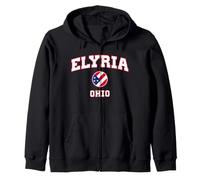 Elyria Ohio (Oh) Sweat à Capuche