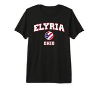 Elyria Ohio (Oh) T-Shirt Haut de Gamme