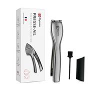 Elyrona - presse ail professionnel - hachoir manuel & écrase ail - garlic press - garlic crusher - coupe - rape - eplucheur - mini hachoir - gratte - presse purée - kitchen gadget - ustensiles cuisine