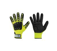 elysee Gant Resistant taille 10 jaune vif/noir EN 388 catégorie EPI II fibre ...