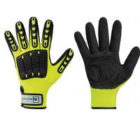 elysee Gant Resistant taille 9 lumineux jaune/noir EN 388 catégorie EPI II fi...