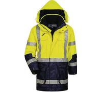 Parka de signalisation taille XL jaune/marine 100 % PES ELYSEE Quantité:1