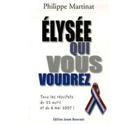 Elysée Qui Vous Voudrez - Tous Les Résultats Du 22 Avril Et Du 6 Mai 2007 !