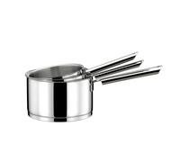 CUISINOX - Elysée - Série de 3 casseroles 16-18-20 cm (1.5L, 2.5L, 3L) tout inox - Fond encapsulé - Compatible tous feux dont induction - Acier Inoxydable 18/10 - Finition miroir - Poignée Fixe