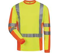 elysee T-shirt manch. long. anti-UV/haute visi. Drachten taille XL jaune/orange