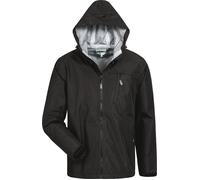 elysee Veste de pluie PATTANI taille L noire 100 % PES Rip-Stop Softshell
