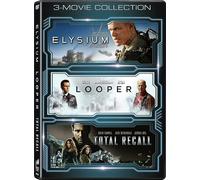 Elysium / Looper / Total Recall [Dvd] 3 Pack