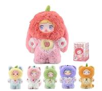 ELYSORA Nommi Interesting Fruit Figure Series Jouet de Collection Figurine en Peluche Créatif Cadeaux pour Enfants et Adultes, 1 Boîte
