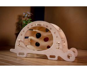 ELYSTA Module de motricité libre en bois Elypik - Tortue - EPTST
