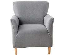 ELYSYSRL Housse de Fauteuil 1 Place Extensible Club Housse de Fauteuil Crapaud Hôtel Chesterfield Couverture de Fauteuil Lavable Protecteur de Fauteuil pour Salon Tub Chair Canapé(Color 32)