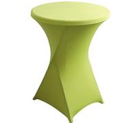 ELYSYSRL Housse de Table Ronde Extensible, Ø 60-80 cm Blanc Housse Mange Debout pour Mariage Hôtel Restaurant Table de Brasserie Haute de Bistrot Jardin Restaurent Bar (Color : #11, Size : 80x110CM)