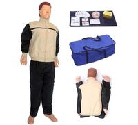 ELZEM Mannequin de CPR Adulte CPR Mannequin de Formation avec Sac de Transport pour Formation Aux Premiers Secours