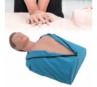 ELZEM Mannequin de Réanimation CardioPulmonaire CPR Demi-Corps Adulte, Simulateur de Mannequin pour la Formation Aux Premiers Secours, Mannequin en Caoutchouc pour Formation CPR Demi-Corps A