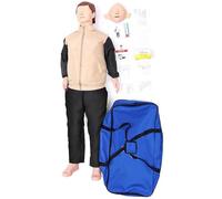 ELZEM Mannequins de Secourisme Adulte Professionnel CPR Mannequin de Formation, Secourisme Mannequin de Formation pour Formation aux Premiers Secours