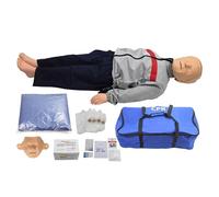 ELZEM Mannequins de Secourisme Enfant Mannequin de CPR Infantile de Réanimation Cardiopulmonaire pour L'éducation et l'enseignement des Patients A