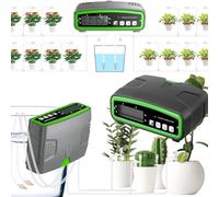 ELZEM Système d'irrigation Automatique, Pompe Double indépendante Intelligente, système d'irrigation de Jardin, Peut arroser 20 Plantes, avec Tuyau d'eau de 15 m, idéal comme système
