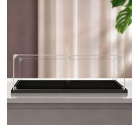 ELZEM Vitrine en Acrylique Compatible avec Le Modèle Réduit de Voiture de Course LG 42141 F1 - Vitrine Anti-Poussière pour Modèles Réduits et Objets de Collection 2MM,70 x 35 x 15CM