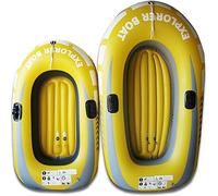 ELzEy Bateau Gonflable, Kayak Double avec Pagaie + Pompe, Ensemble De Bateau Gonflable De Sports Nautiques Drift Boat Double Sport De Bateau Gonflable