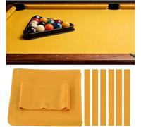 ELzEy Blended Cloth for 9-Ball Billiard Tables(Giallo)