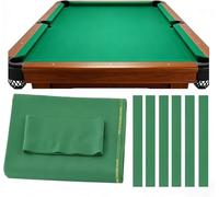 ELzEy Blended Cloth for 9-Ball Billiard Tables(Green)