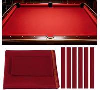 ELzEy Blended Cloth for 9-Ball Billiard Tables(Rosso)