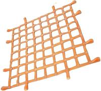 ELzEy Filet de Levage de Cargaison - Filet de Levage en Polyester, utilisé for Le gréement de Construction, l'équipement de Travail de Traction Mobile (Size : 1 X 1M/Mesh 10cm/Load 300KG)