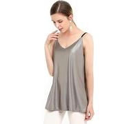 ELzEy Tissu de blindage Vêtements de protection Anti-Radiation en Fiber d'argent, tablier de protection for femmes, bretelles argentées Anti-Radiation tissu de cuivre bloquant le blindage RFID/RF(M)