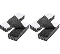 elzle 10 Pièces Scratch Autocollant Double Face Extra Fort, 3 X 10cm Adhésif Puissant Bande, Bandes de Scratch Autocollantes pour Tapis,Cadre Photos Et L'Artisanat,Maison,Bureau (Lot de 2)