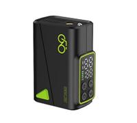 elzle Mini Pompe vélo Electrique, Max 120 PSI Pompe à vélo Portable 150g, Auto-Off Et Lumière LED,avec des Valves Presta & Schrader pour vélo, Moto E-Bike, Balles