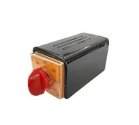 ELZNSQQK Interrupteur à cames Rotatif à 7 Positions, Plusieurs Niveaux, 6 pôles, 20 A, Coque métallique, T-16EXF64D-6BF, Circuit de Commande de poignée de Commutation de sélecteur(Switch with Shell)