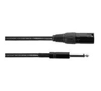 Cordial EM 10 MP XLR Câble de liaison [1x XLR mâle 3 pôles - 1x Jack mâle 6,3 mm (mono)] noir