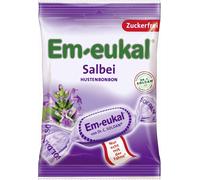Em eukal pastilles contre la toux à la sauge enrobées individuellement sans sucre 75g