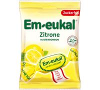 Em eukal pastilles contre la toux au citron sans sucre en emballage individuel 75g