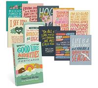 Em & Friends Good Vibes Lot de 20 cartes postales 12,7 x 17,8 cm