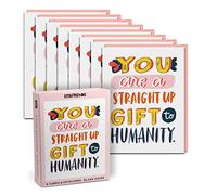 Em & Friends Lot de 8 cartes de motivation avec enveloppes Cadeau pour l'humanité