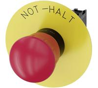 Em. Stop Mushroom Pushbutton, 40mm, Red