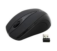 EM101K - Souris - optique - 3 boutons - sans fil - 2.4 GHz - récepteur sans fil USB - noir
