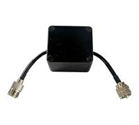 EM25 1 1 Bobine de starter de courant Balun 1 8-30 MHz HF Radio Filtre Mode commun Boîtier ABS 100 W PEP Drop Anti-poussière Étanche à l'humidité PL-259 SO-239 Installation rapide