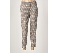 ema blue's pantalons femme de couleur gris 34
