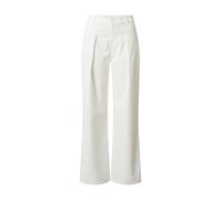Ema Louise x ABOUT YOU Pantalon à pince 'Liana' gris foncé / blanc, Taille 34